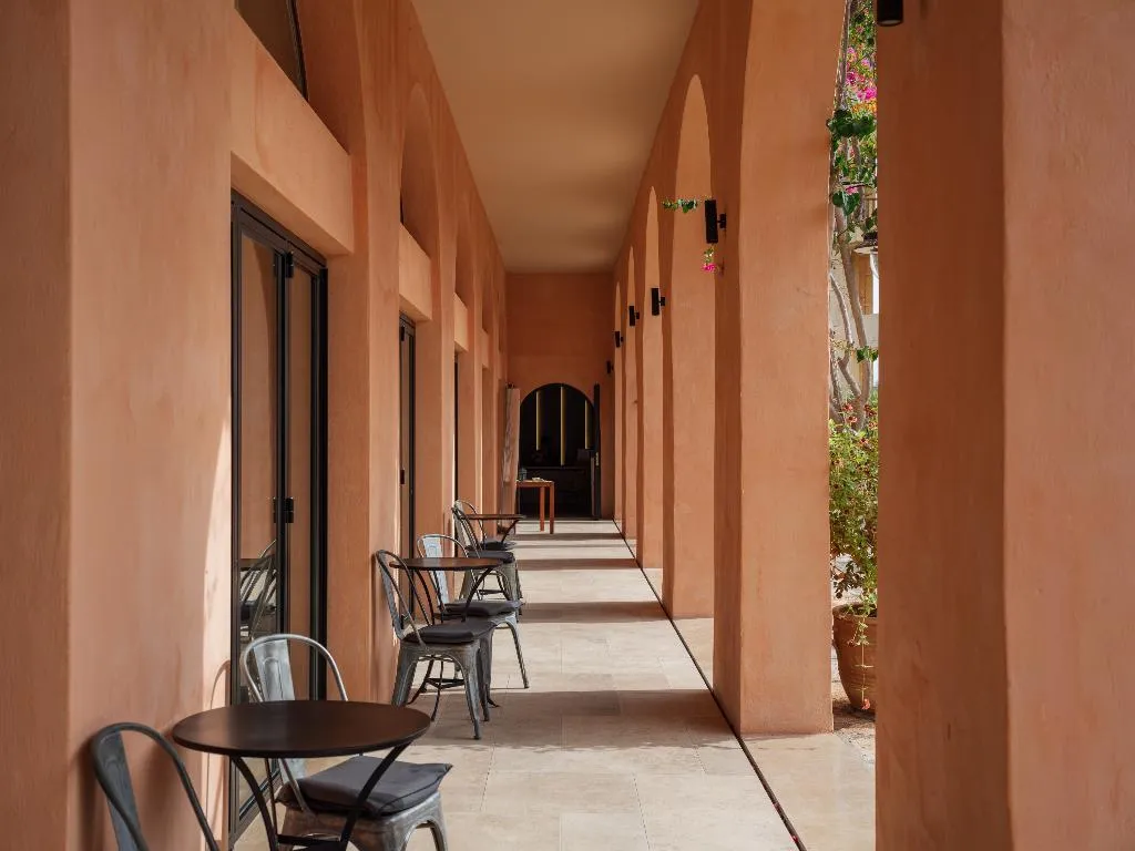 Terrace, Candia Park Village, Crete