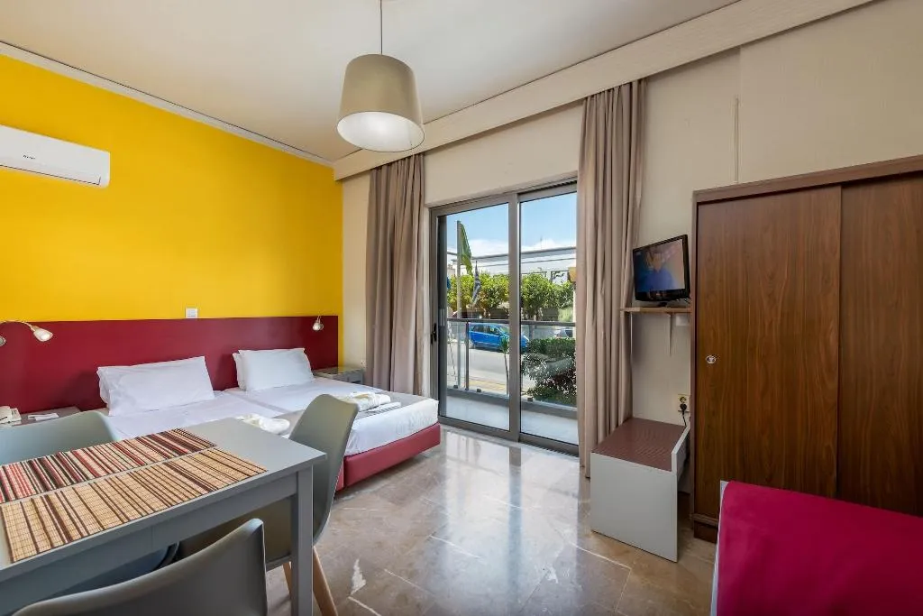 Room, 7 Palms Hotel Apartments, Rhodes