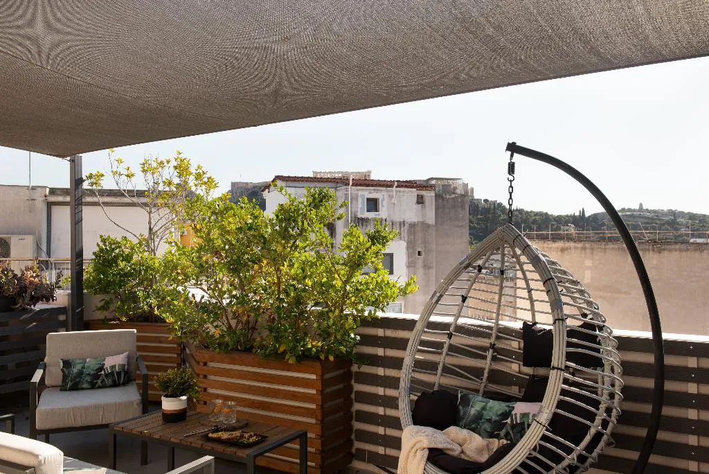Terrace, The Urban Nest Athens - Suites & Apartments, Athens