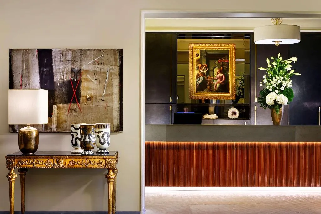 Lobby, Grand Hotel Minerva, Florence