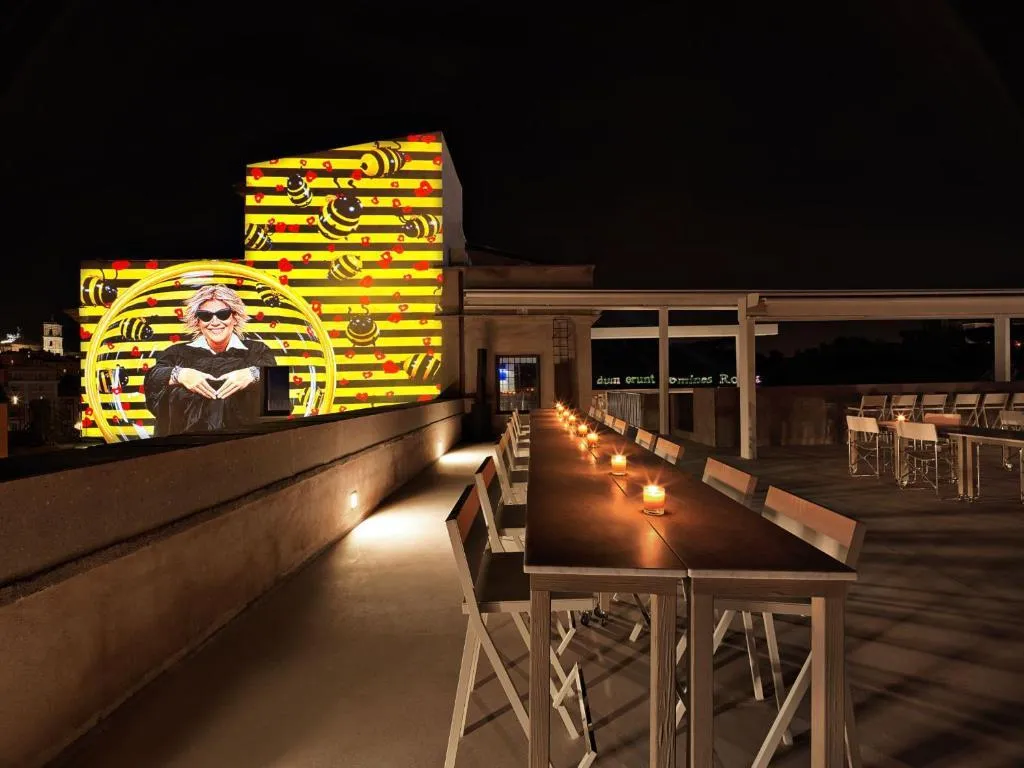 Terrace, Rhinoceros Roma, Rome