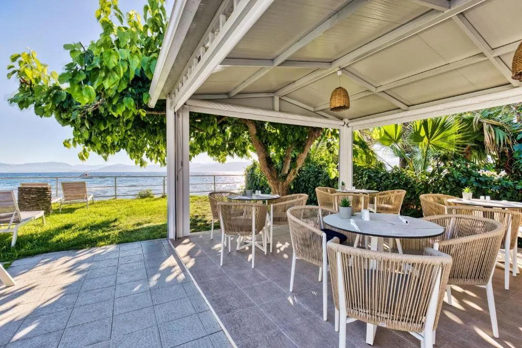 Restaurant, Sirocco hotel, Corfu