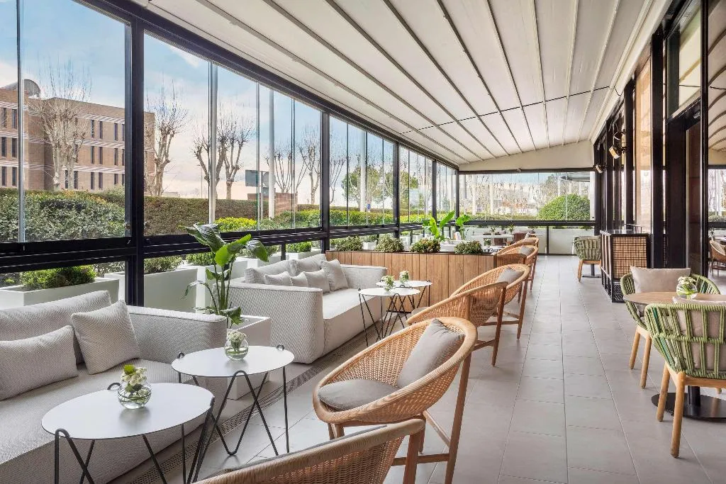 Restaurant, Melia Avenida America, Madrid