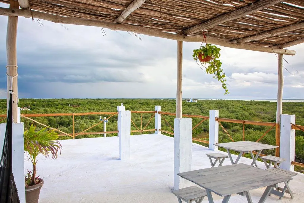 Terrace, Aak Estudios Holbox, Cancun Area