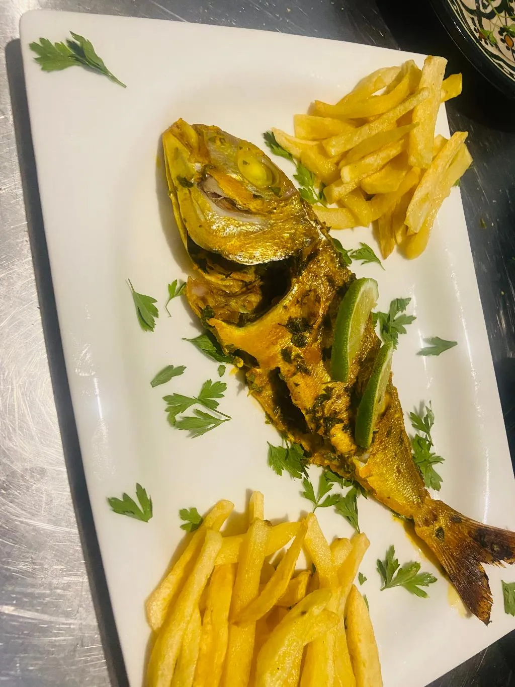 Restaurant, Dar Ayman hotel, Essaouira