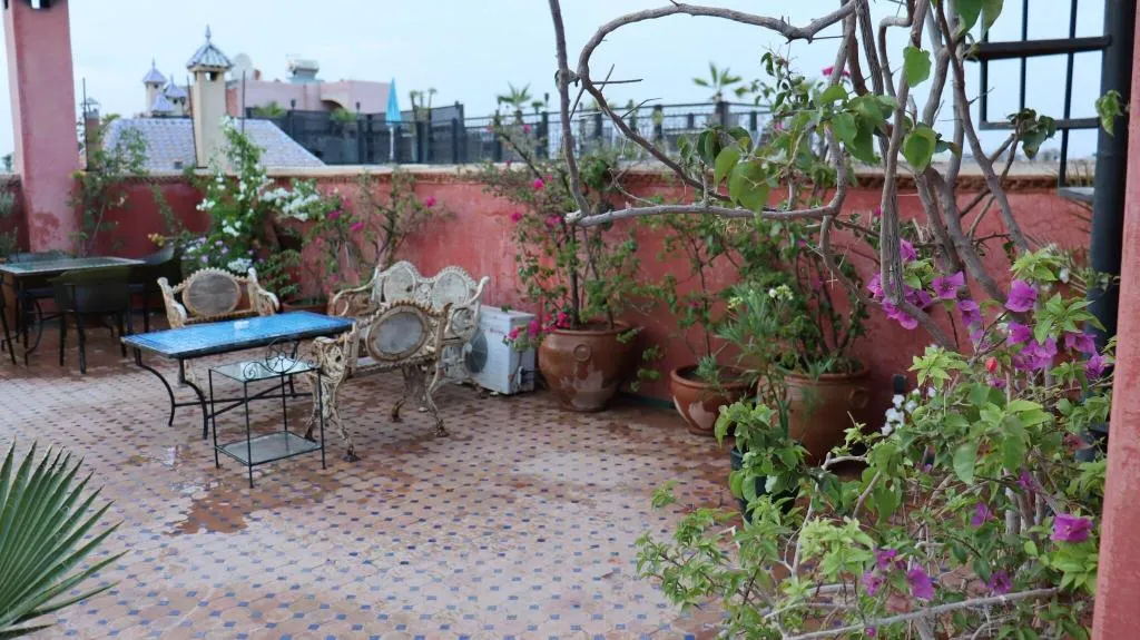 Terrace, Riad Harmattan, Marrakech