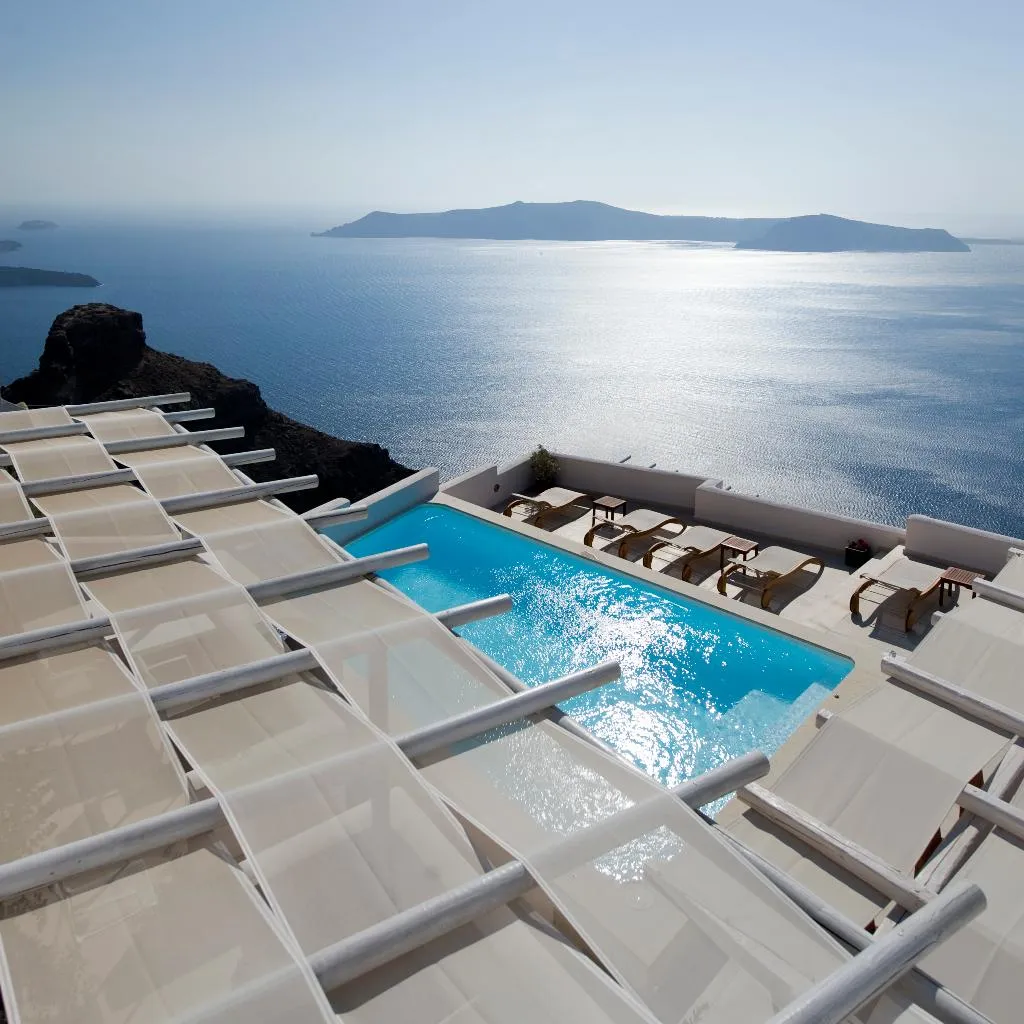 General view, Gold Suites, Santorini