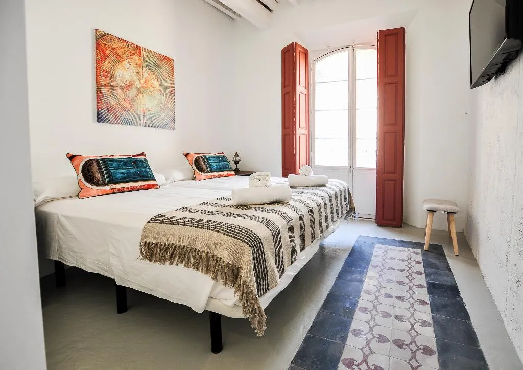 DOUBLE WITH BALCONY Room, Malaga Hostel Boutique, Costa Del Sol