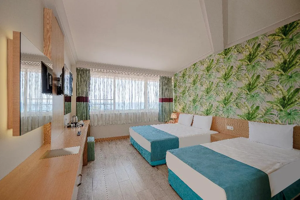 DOUBLE SINGLE USE WITHOUT BALCONY Room, Loceanica Beach Resort, Antalya