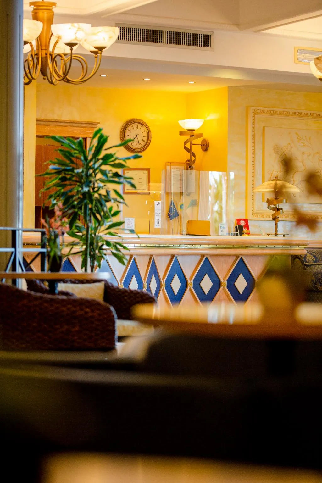 Lobby, Hotel Villa Romana, Catania