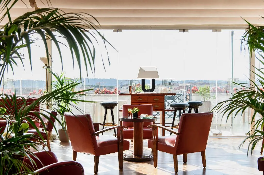 Terrace, Bettoja Hotel Mediterraneo, Rome