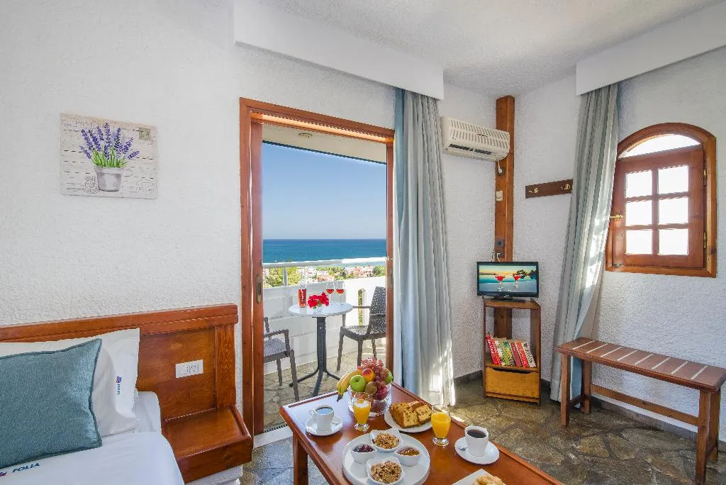 STUDIO SEA VIEW Room, Folia Apartments, Crete