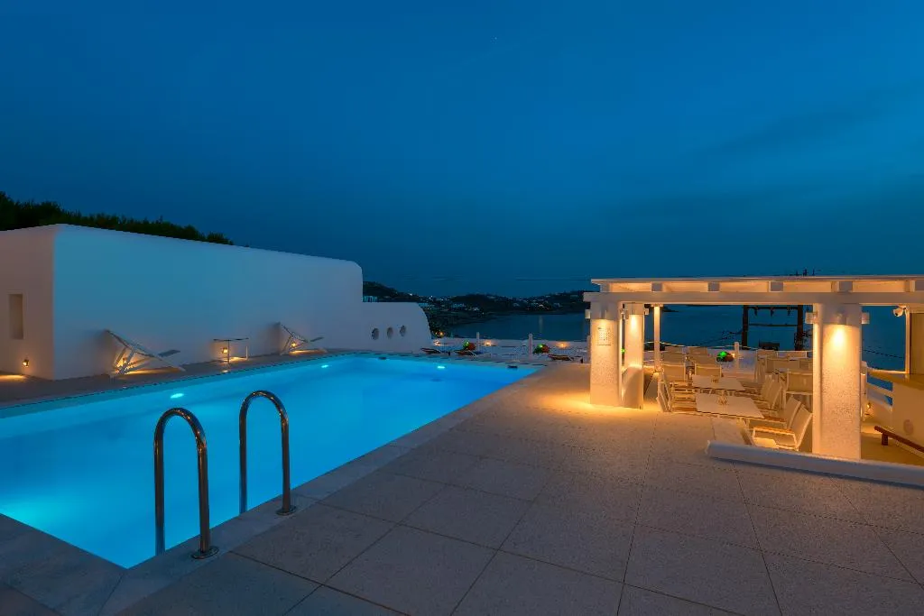 Pool, Lithos by Spyros & Flora, Mykonos