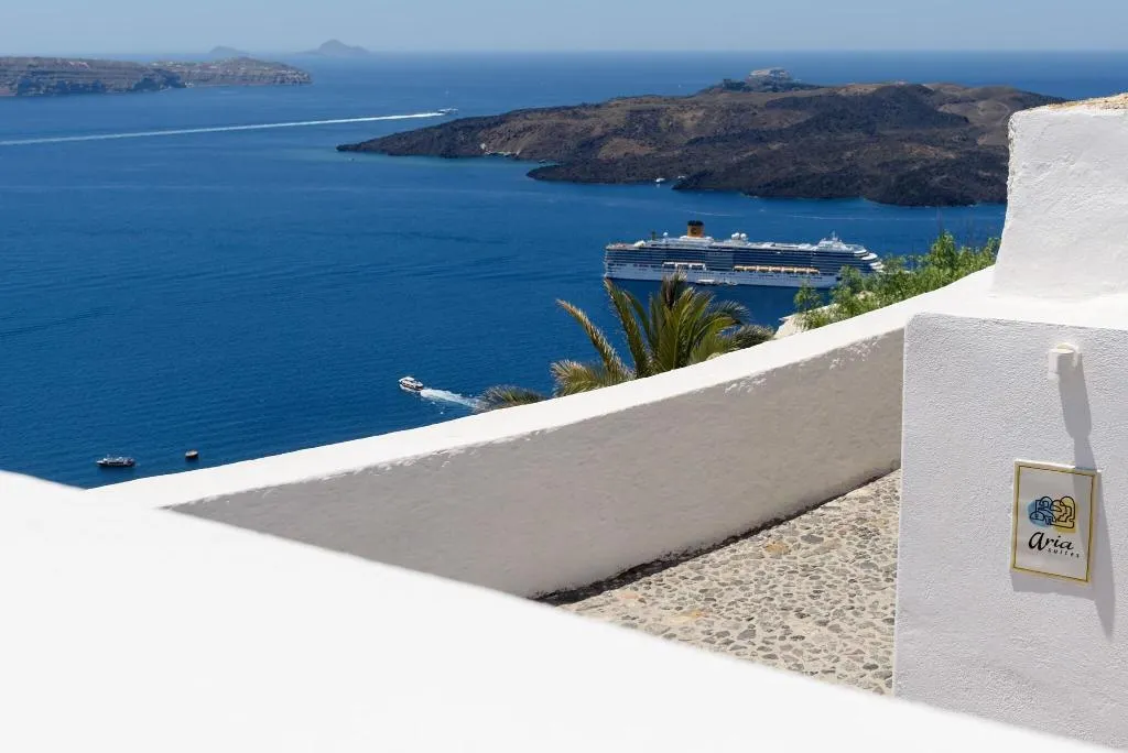 General view, Aria Suites, Santorini