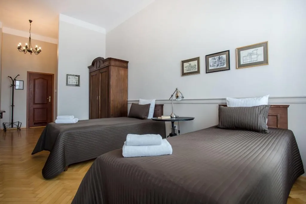 Room, Scharffenberg Apartments Main Square, Krakow