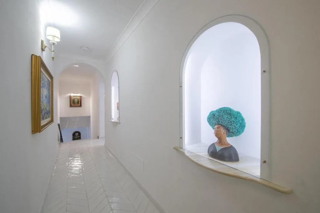 Lobby, Hotel Pellegrino, Naples