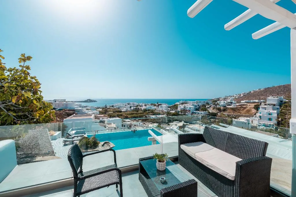 DOUBLE SEA VIEW Room, Mr & Mrs White Mykonos, Mykonos