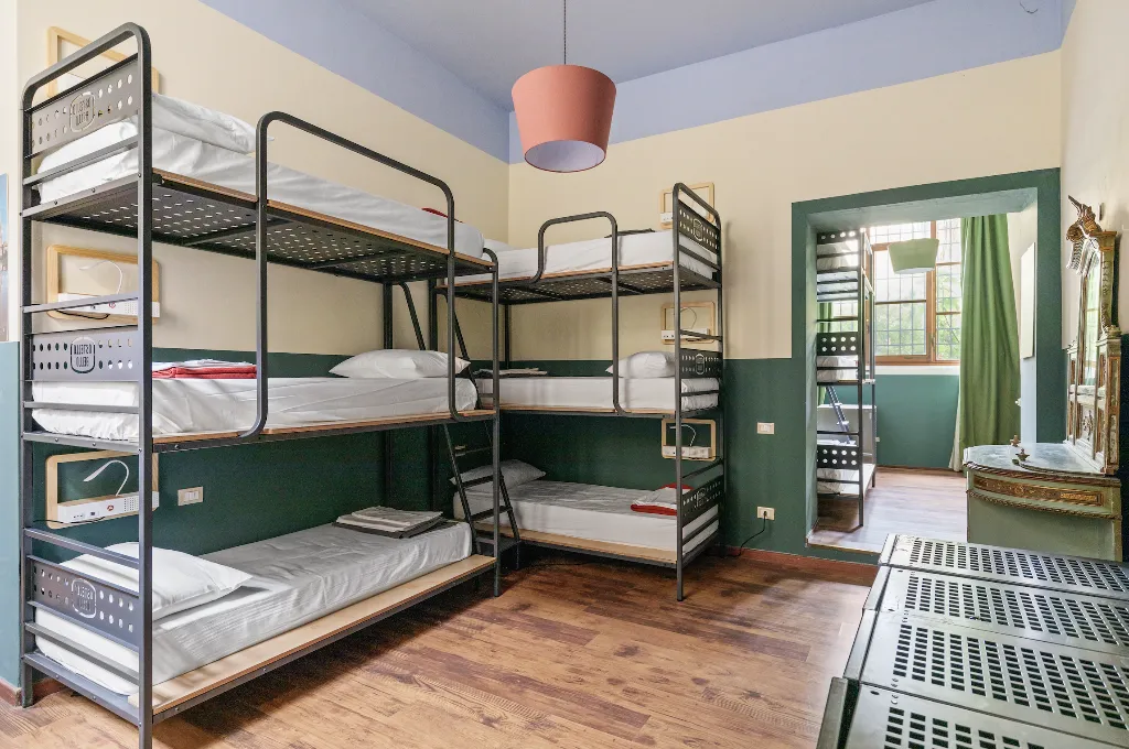 Bed in dormitory CAPACITY 8 Room, Ostello Bello Firenze, Florence