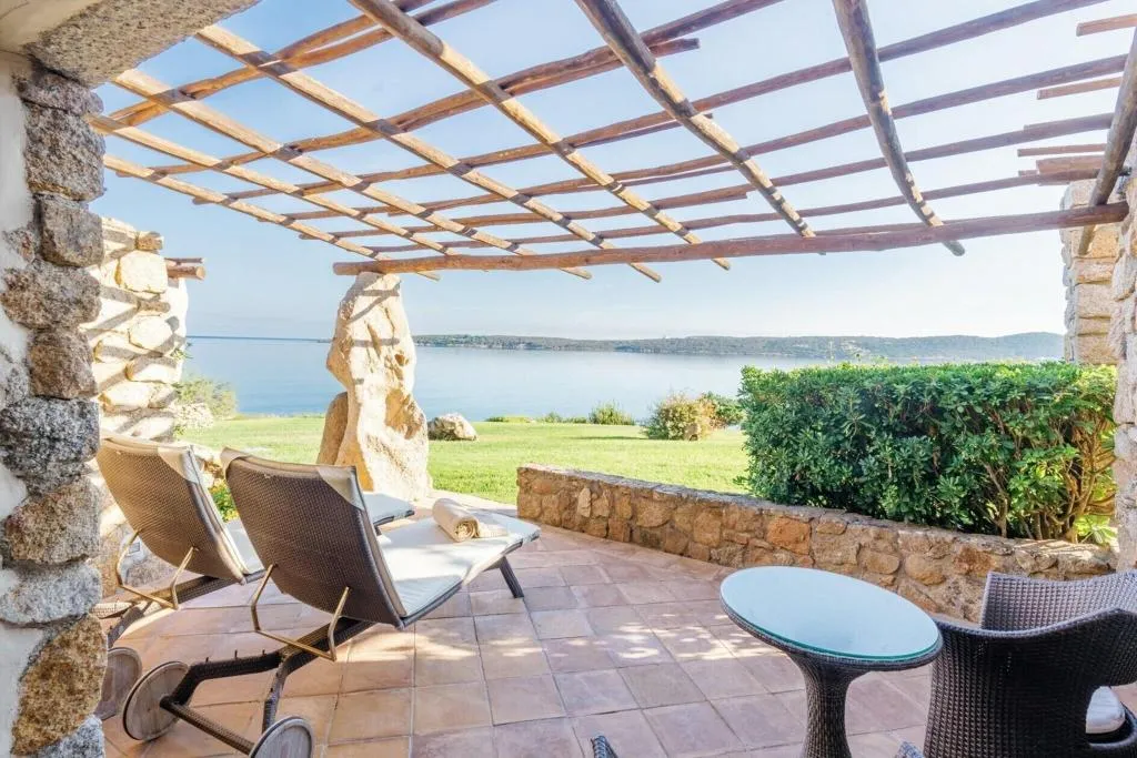 Terrace, Hotel Pitrizza, Olbia