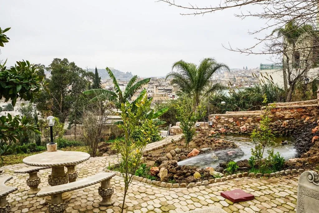 General view, Riad Arabesque, Fez
