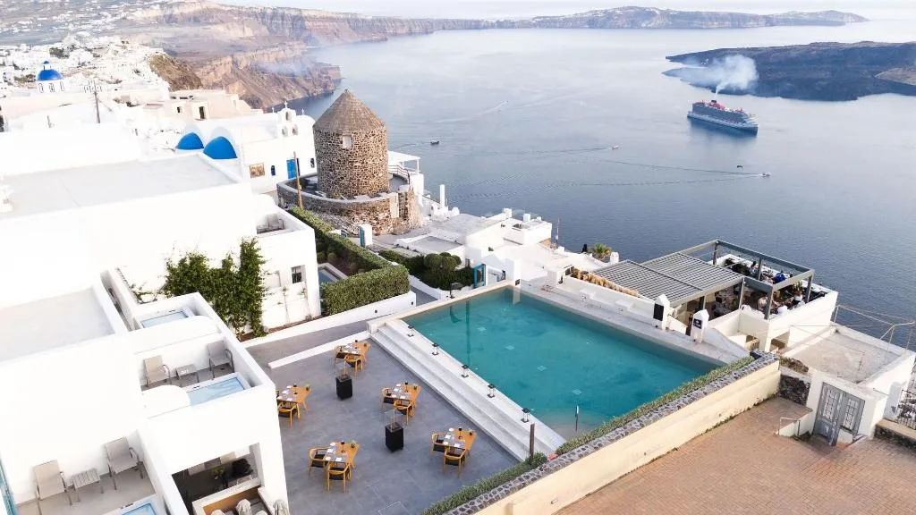 Restaurant, Aeifos Boutique Hotel, Santorini