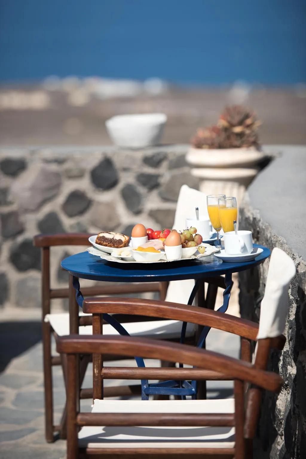 General view, Agnadi Villas, Santorini