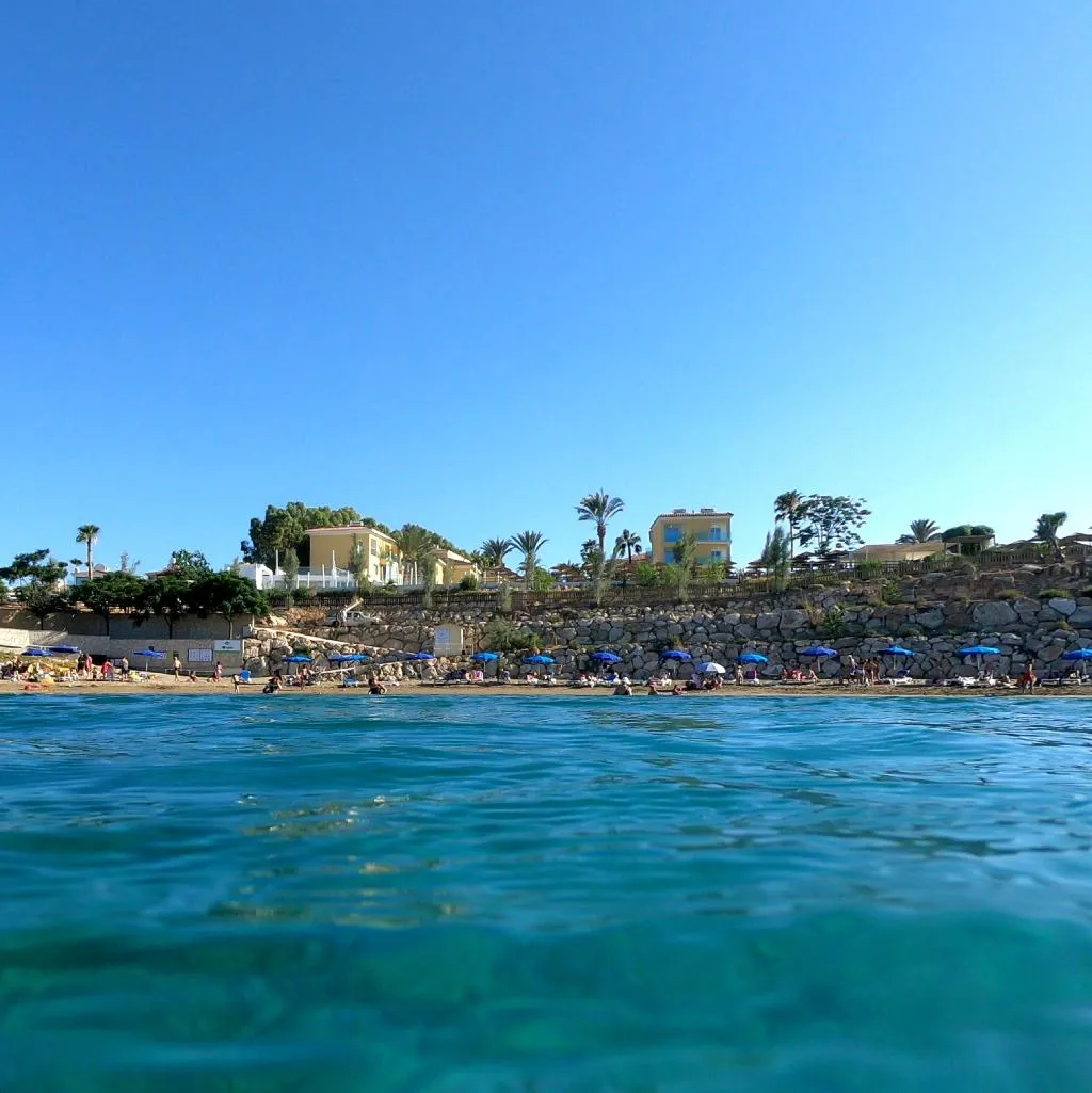 Beach, Malama Beach Holiday Village, Cyprus