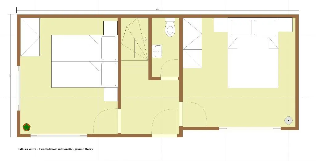 SUITE TWO BEDROOMS Room, Esthisis suites & maisonettes, Crete