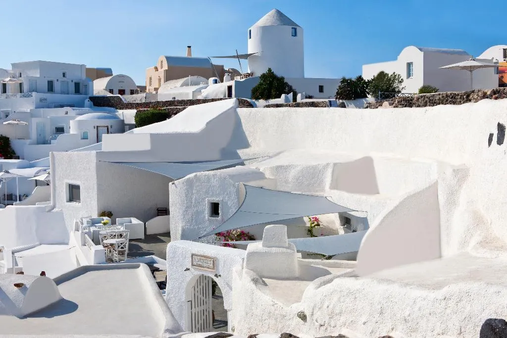 General view, Alexander's Suites, Santorini