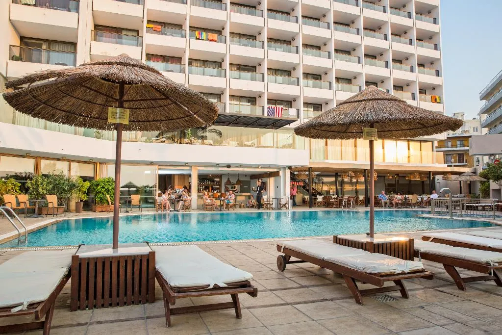 General view, Blue Sky City Beach Hotel, Rhodes