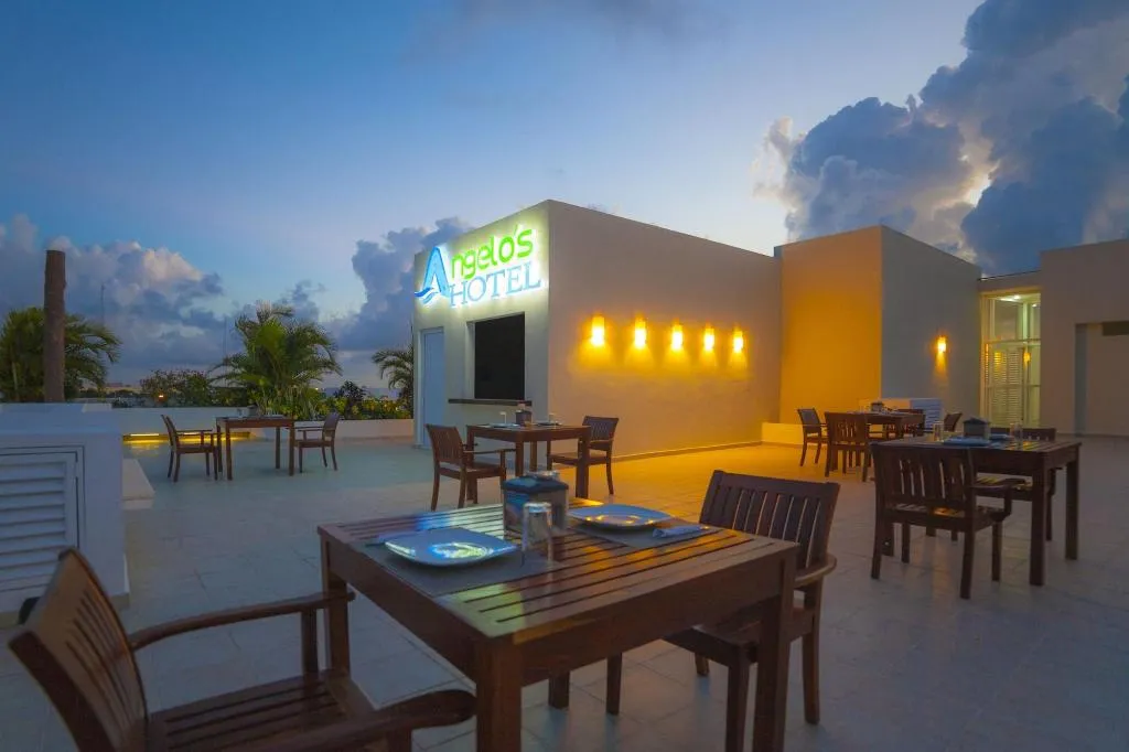 Terrace, Hotel Angelo's, Playa Del Carmen