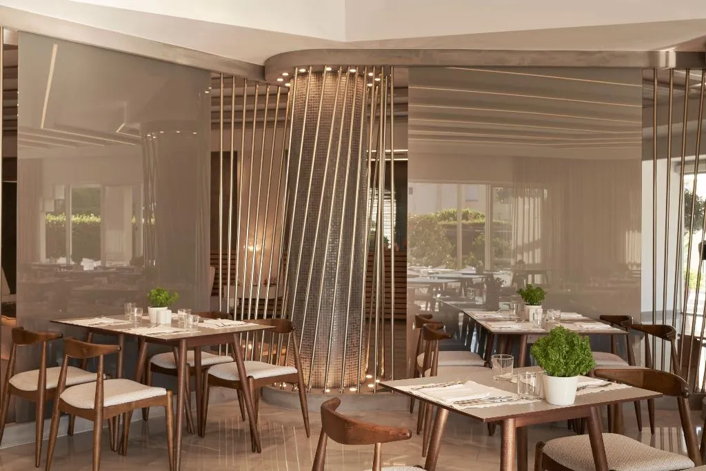 Restaurant, Atlantica Amalthia Beach Hotel, Crete