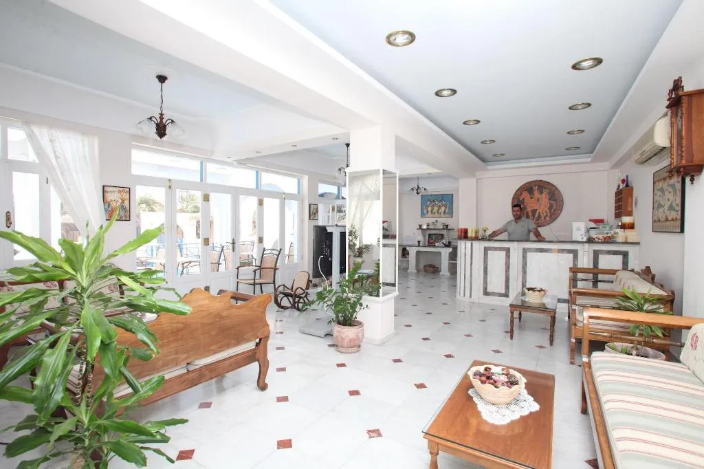 Lobby, Dioskouri Art Villas, Santorini