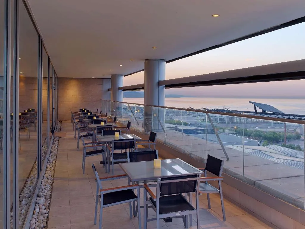Terrace, Hilton Diagonal Mar Barcelona, Barcelona