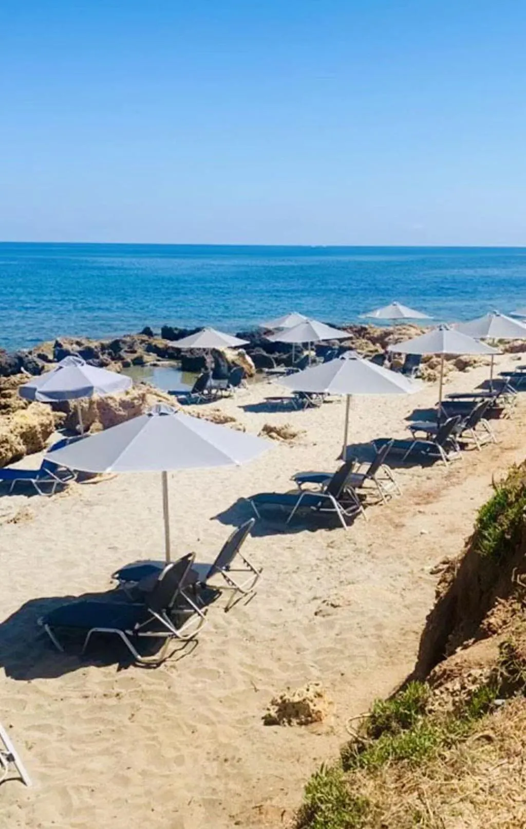 Beach, Bomo Amnissos Residence, Crete