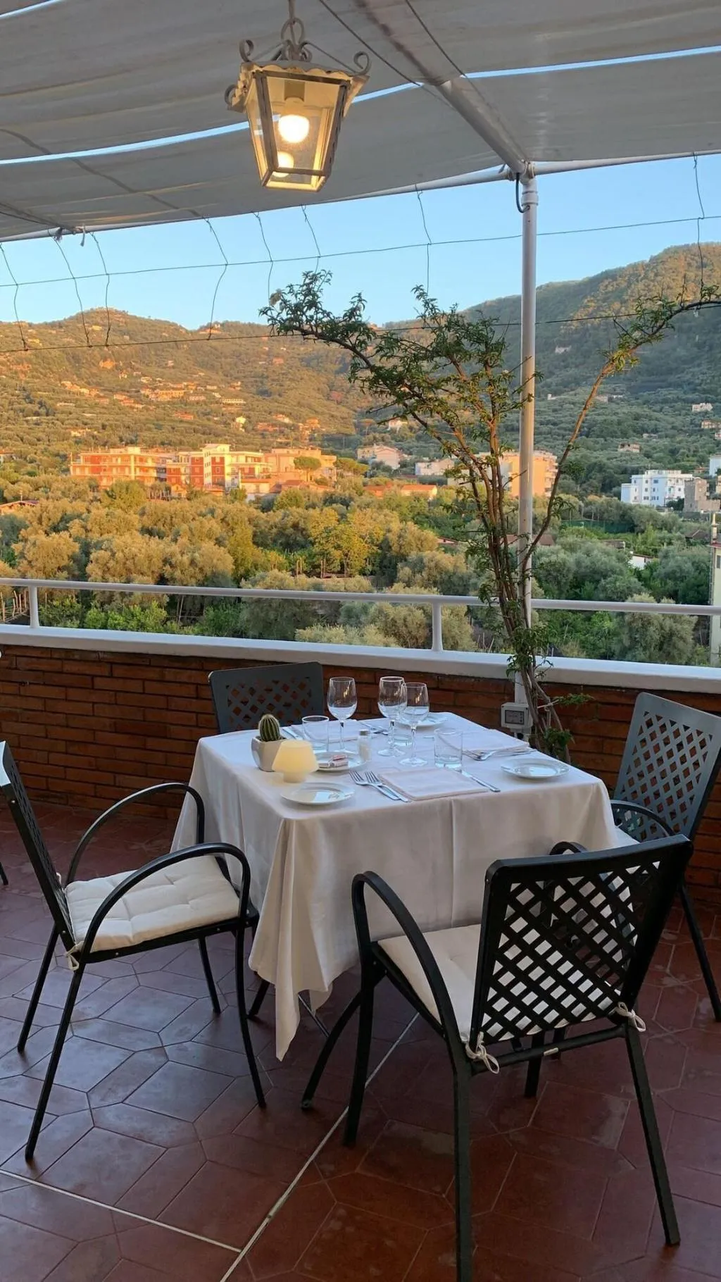 Restaurant, Grand Hotel Cesare Augusto, Naples