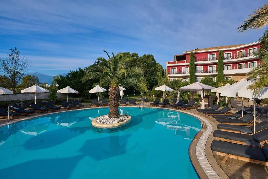 Terrace, Mediterranean Princess Adults Only Hotel, Thessaloniki
