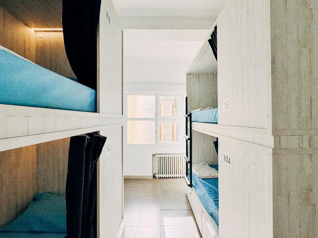 Bed in dormitory CAPACITY 4 Room, MadVibes Hostel Gran Vía, Madrid
