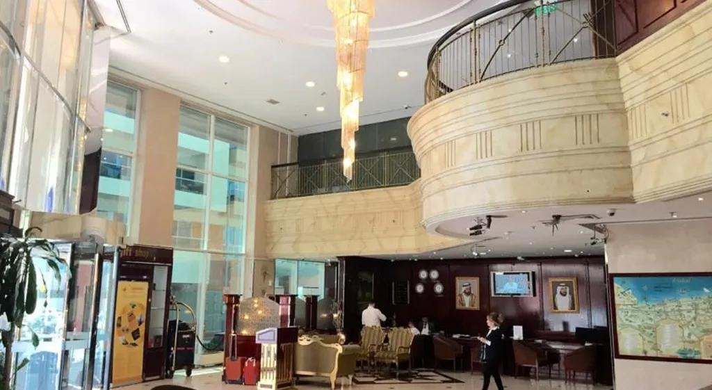 Lobby, Sadaf Delmon Hotel, Dubai