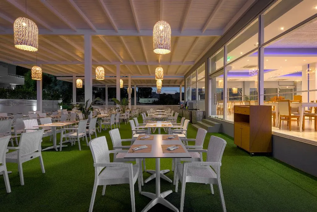 Restaurant, Oceanis Park Hotel, Rhodes