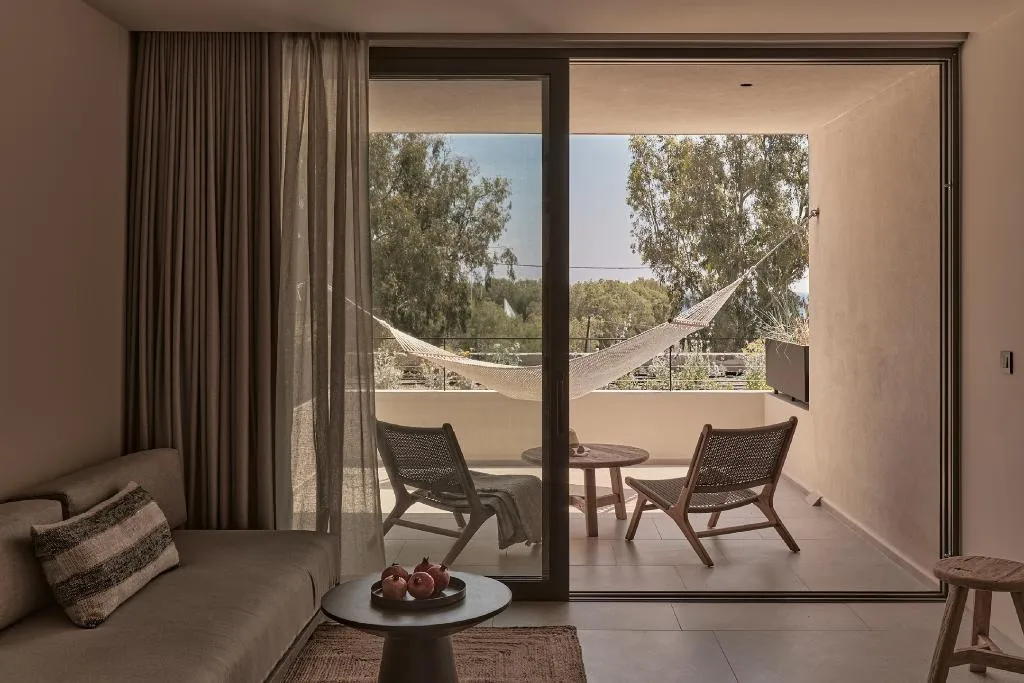 JUNIOR SUITE WITH TERRACE Room, Theros All Suite Hotel, Kos