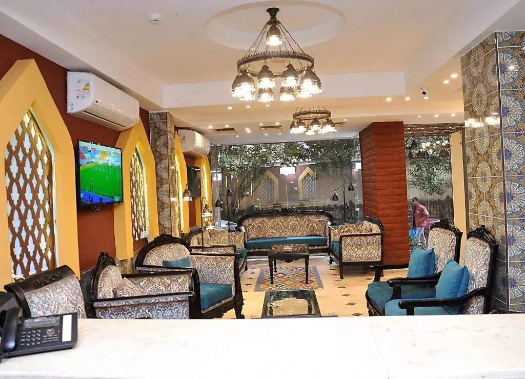 Lobby, New Star Hotel, Cairo