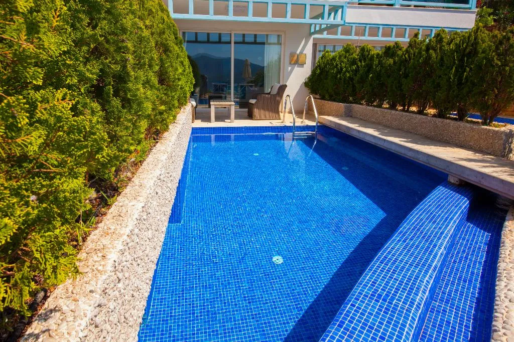DOUBLE WITH PRIVATE POOL Room, Asfiya Sea View Hotel, Dalaman