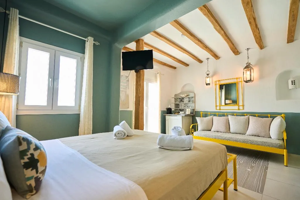 Double or Twin SUPERIOR SEA VIEW Room, Bellissimo Resort, Mykonos