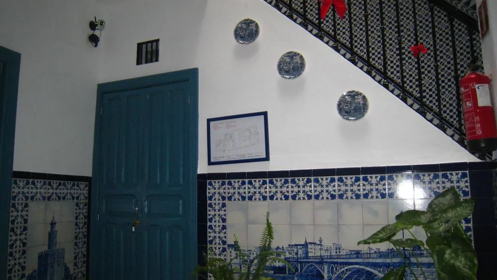 Lobby, Pension La Montorena, Seville