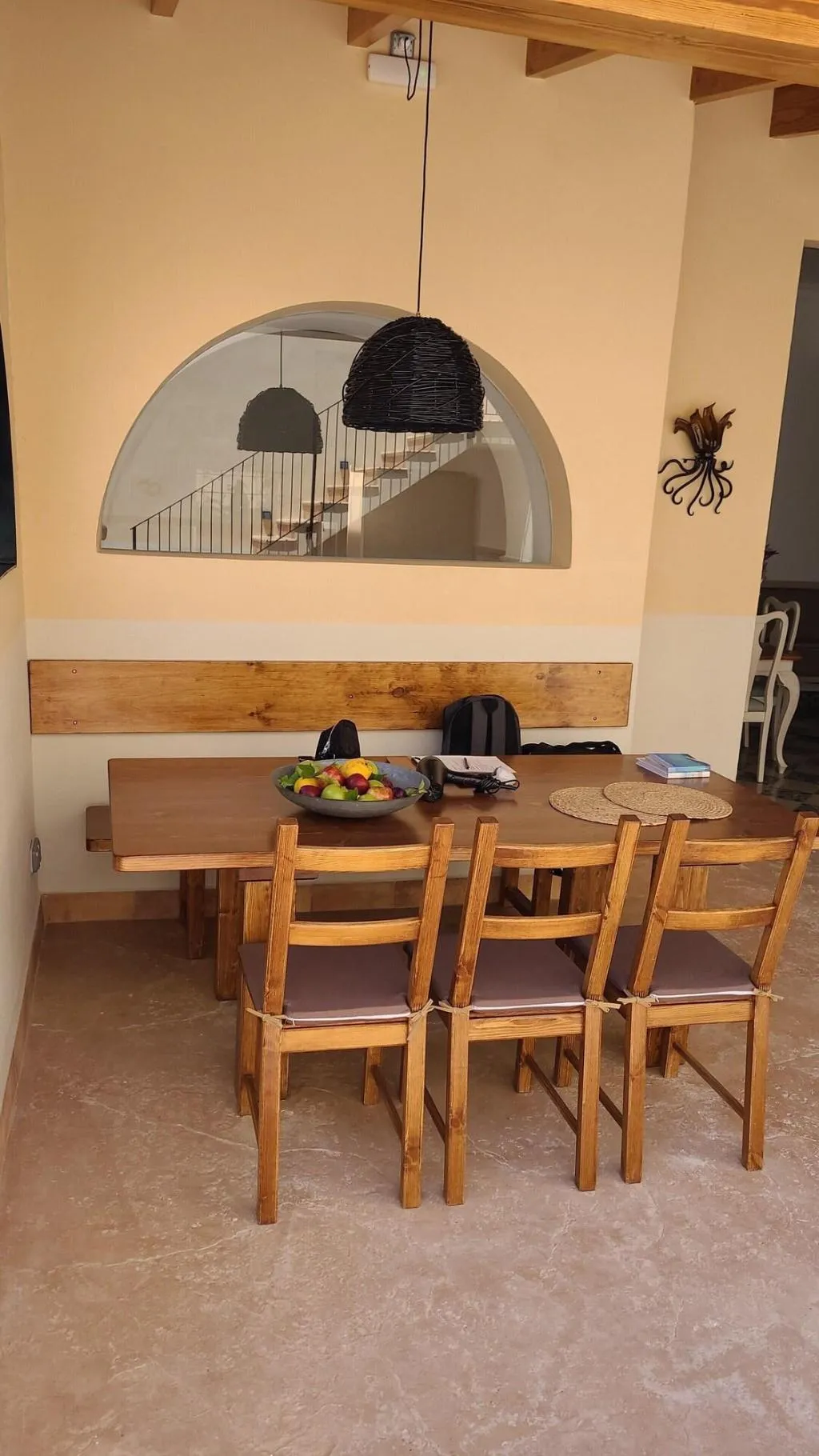 Terrace, Casal de Petra - Rooms & Pool, Majorca