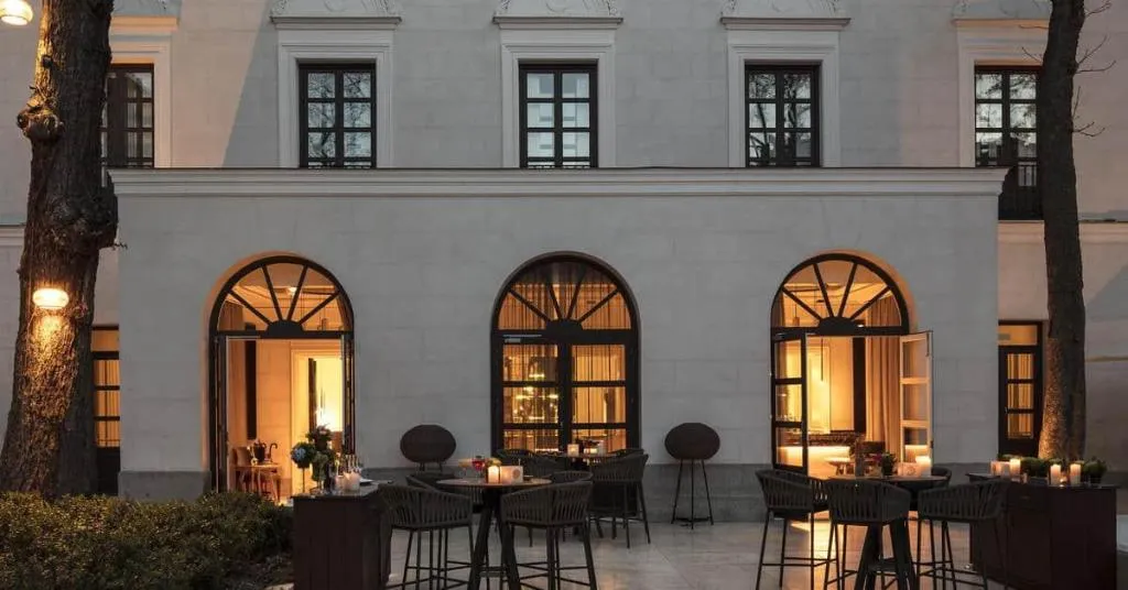 Restaurant, Palacio de los Duques Gran Meliá, Madrid