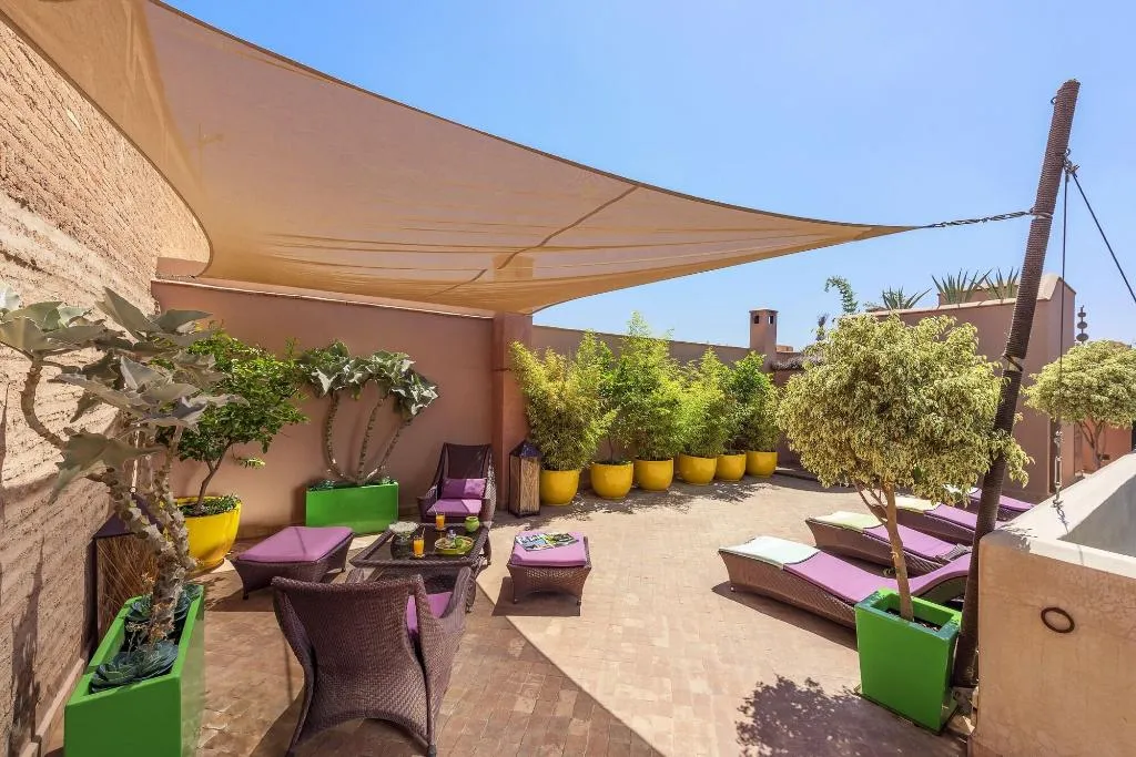 General view, Riad Idra, Marrakech