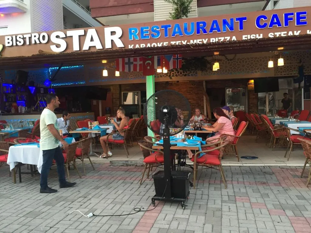 Restaurant, Kleopatra Beach Yildiz, Antalya