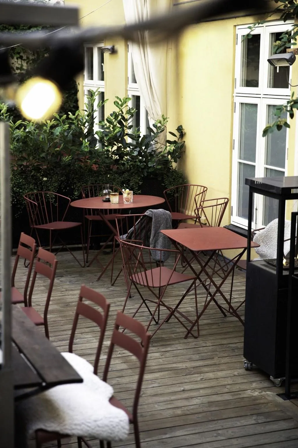 Terrace, Hotel SP34, Copenhagen